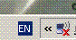 wireless networking icon system tray dis-connected