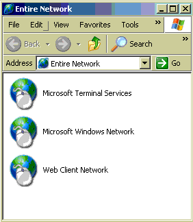 display entire network display entire network