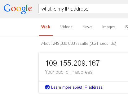 ip google address external ddns dns dynamic internal use addresses shows whatismyipaddress